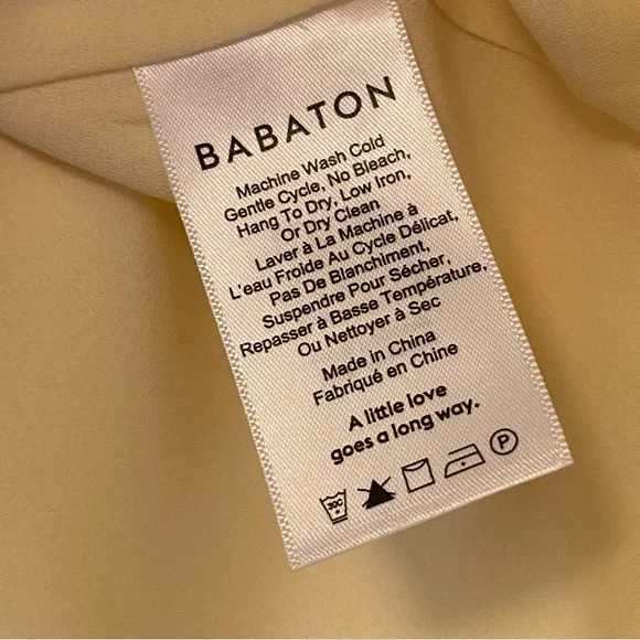 Babaton Randy Blouse - Butter Yellow - Picture 9 of 10